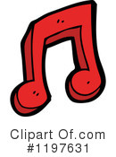 Music Note Clipart #1197631 by lineartestpilot