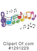 Music Note Clipart #1291229 by visekart
