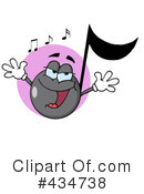 Music Note Clipart #434738 by Hit Toon