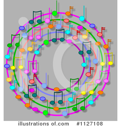 Music Notes Clipart #1127108 by djart