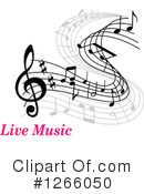 Music Notes Clipart #1266050 by Vector Tradition SM