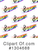 Music Notes Clipart #1304688 by Vector Tradition SM