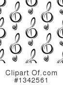 Music Notes Clipart #1342561 by Vector Tradition SM
