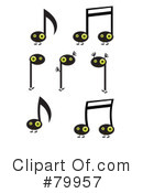 Music Notes Clipart #79957 by Randomway