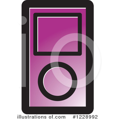 Mp3 Player Clipart #1228992 by Lal Perera