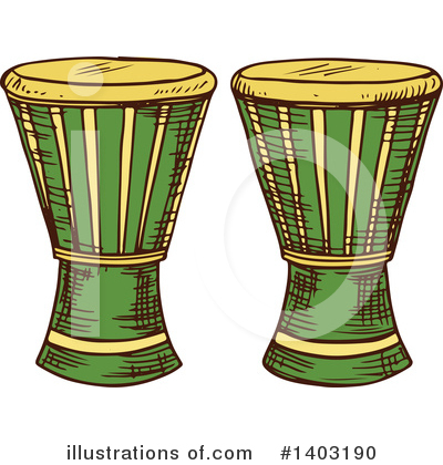 Royalty-Free (RF) Musical Instrument Clipart Illustration by Vector Tradition SM - Stock Sample #1403190