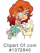 Musician Clipart #1372840 by Clip Art Mascots