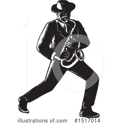 Saxophone Clipart #1517014 by patrimonio