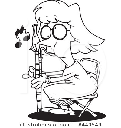 Royalty-Free (RF) Musician Clipart Illustration by toonaday - Stock Sample #440549