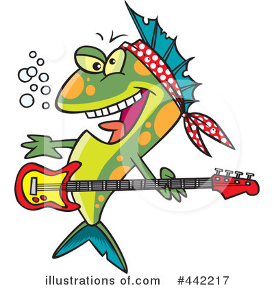 Royalty-Free (RF) Musician Clipart Illustration by toonaday - Stock Sample #442217