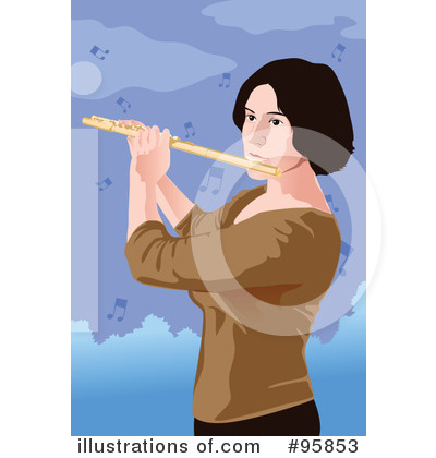 Royalty-Free (RF) Musician Clipart Illustration by mayawizard101 - Stock Sample #95853