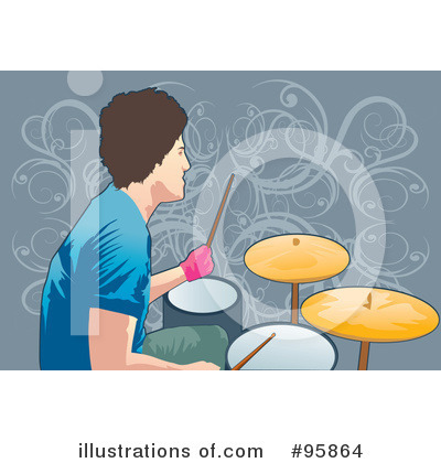 Drummer Clipart #95864 by mayawizard101