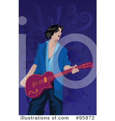 Royalty-Free (RF) Musician Clipart Illustration by mayawizard101 - Stock Sample #95872
