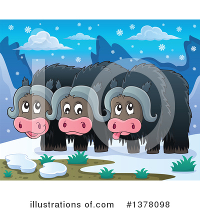 Arctic Animals Clipart #1378098 by visekart