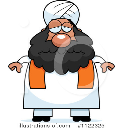 Royalty-Free (RF) Muslim Clipart Illustration by Cory Thoman - Stock Sample #1122325
