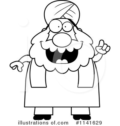 Royalty-Free (RF) Muslim Clipart Illustration by Cory Thoman - Stock Sample #1141629