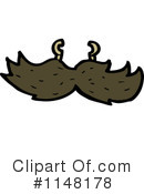 Mustache Clipart #1148178 by lineartestpilot