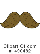 Mustache Clipart #1490482 by lineartestpilot