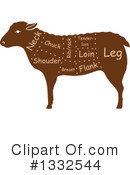 Mutton Clipart #1332544 by Vector Tradition SM
