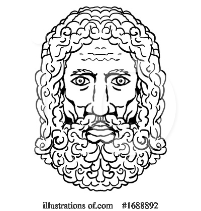 Royalty-Free (RF) Mythology Clipart Illustration by patrimonio - Stock Sample #1688892