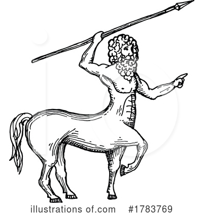 Centaur Clipart #1783769 by Vector Tradition SM