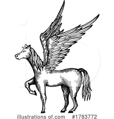 Pegasus Clipart #1783772 by Vector Tradition SM
