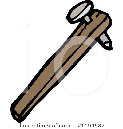 Royalty-Free (RF) Nail Clipart Illustration by lineartestpilot - Stock Sample #1190982
