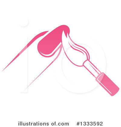 Royalty-Free (RF) Nail Polish Clipart Illustration by AtStockIllustration - Stock Sample #1333592