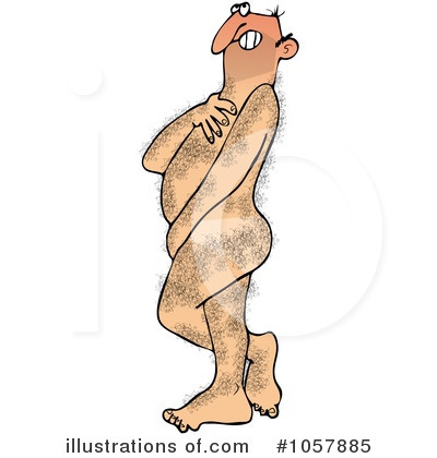 Royalty-Free (RF) Naked Clipart Illustration by djart - Stock Sample #1057885