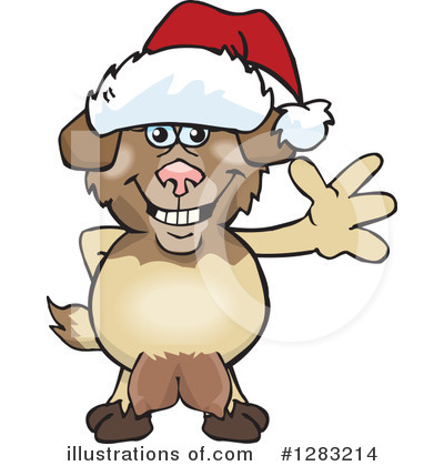 Royalty-Free (RF) Nanny Goat Clipart Illustration by Dennis Holmes Designs - Stock Sample #1283214