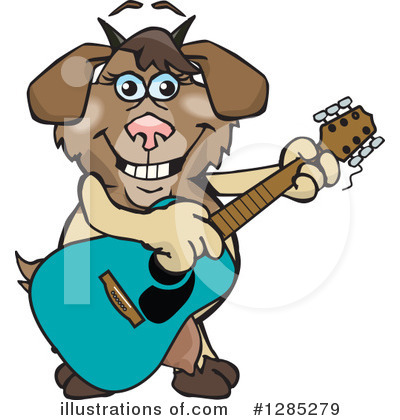 Goat Clipart #1285279 by Dennis Holmes Designs