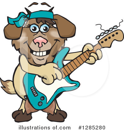 Royalty-Free (RF) Nanny Goat Clipart Illustration by Dennis Holmes Designs - Stock Sample #1285280