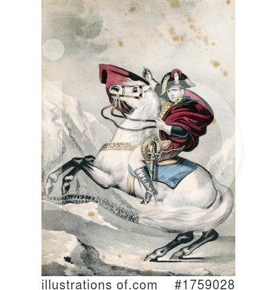 Royalty-Free (RF) Napoleon Clipart Illustration by JVPD - Stock Sample #1759028