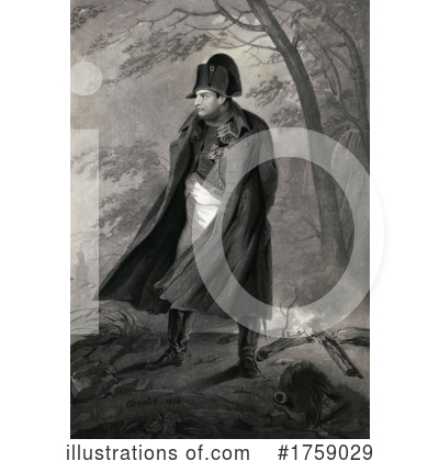 Royalty-Free (RF) Napoleon Clipart Illustration by JVPD - Stock Sample #1759029