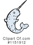 Narwhal Clipart #1151912 by lineartestpilot