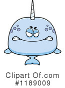 Narwhal Clipart #1189009 by Cory Thoman
