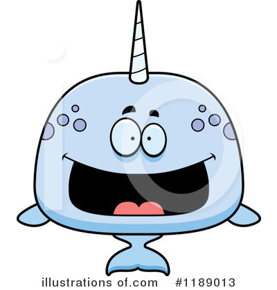 Narwhal Clipart #1189013 by Cory Thoman