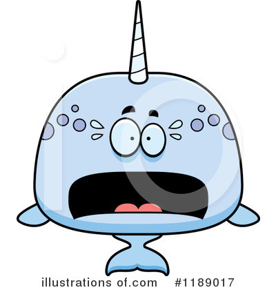 Narwhal Clipart #1189017 by Cory Thoman