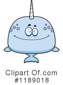 Narwhal Clipart #1189018 by Cory Thoman
