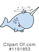 Narwhal Clipart #1191853 by Cory Thoman