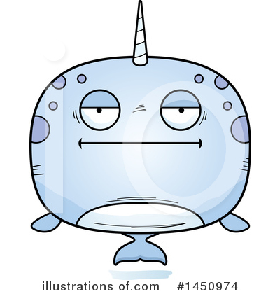 Narwhal Clipart #1450974 by Cory Thoman