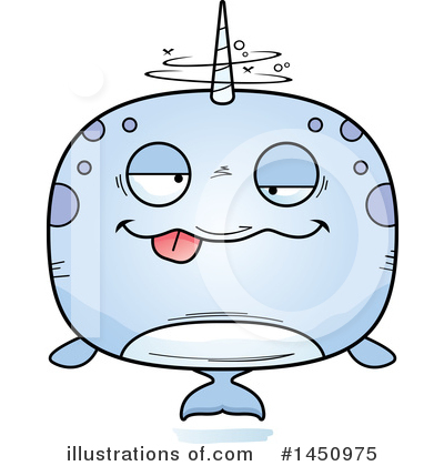 Narwhal Clipart #1450975 by Cory Thoman