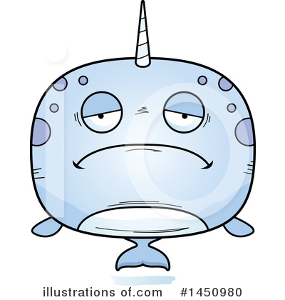 Narwhal Clipart #1450980 by Cory Thoman