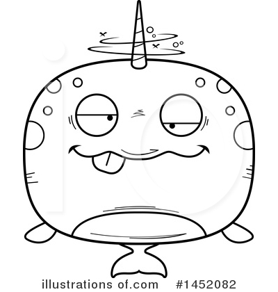 Royalty-Free (RF) Narwhal Clipart Illustration by Cory Thoman - Stock Sample #1452082