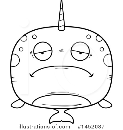 Royalty-Free (RF) Narwhal Clipart Illustration by Cory Thoman - Stock Sample #1452087