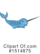 Narwhal Clipart #1514875 by Pushkin