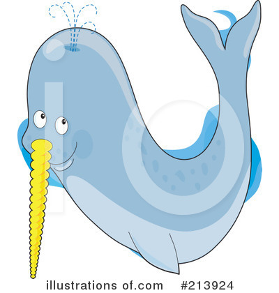 Narwhal Clipart #213924 by Maria Bell