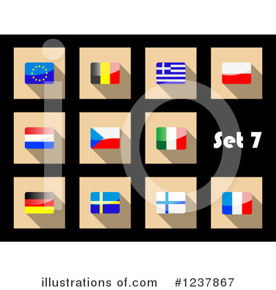 National Flag Clipart #1237867 by Vector Tradition SM