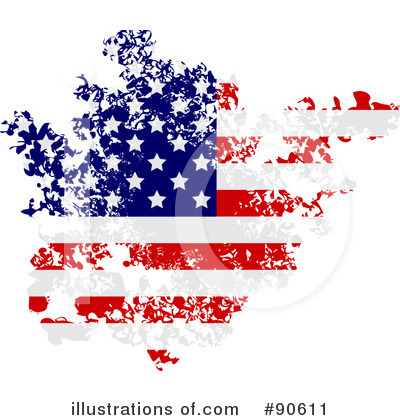 American Flag Clipart #90611 by elaineitalia