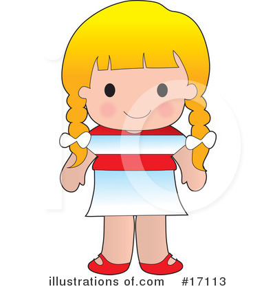 Girl Clipart #17113 by Maria Bell